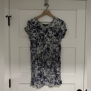 Urban Outfitters By Corpus Dress Purple Blue Multicolor Marble Dress Size S